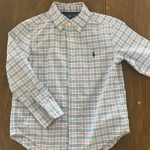 Polo Ralph Lauren boys button down collard dress shirt